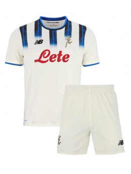 Billige Atalanta Bortedraktsett Barn 2025-26 Kortermet (+ Korte bukser)